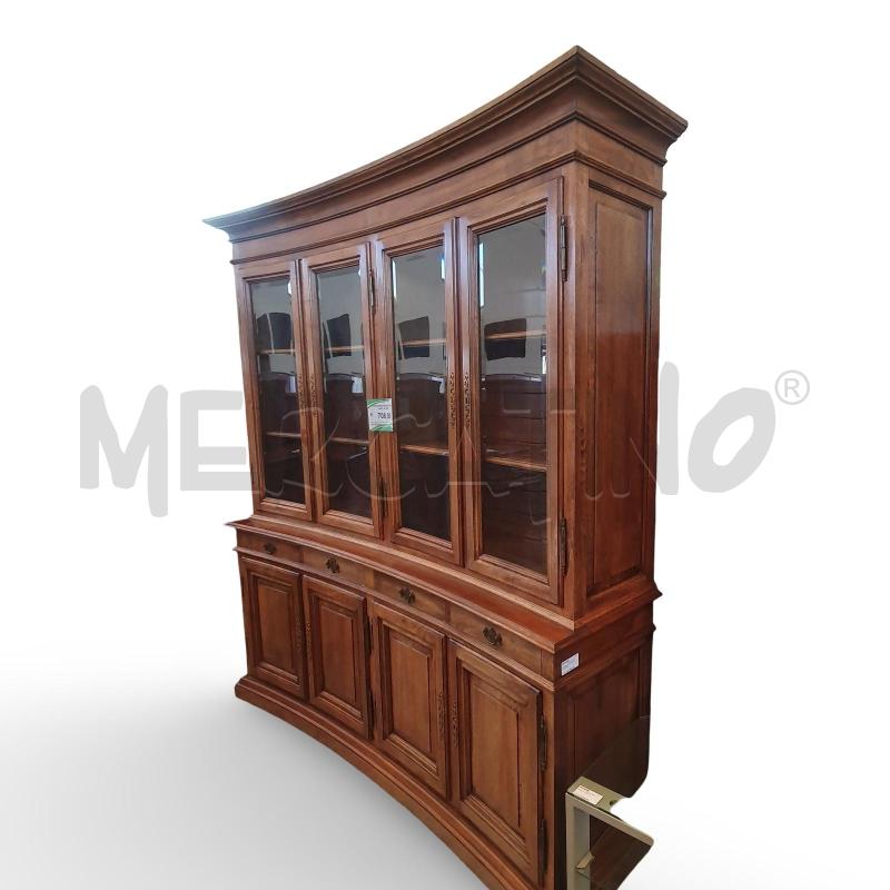 CREDENZA IN NOCE CON ANTE VETRO | Mercatino dell'Usato Osasco 2