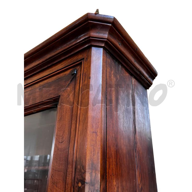 CREDENZA LEGNO IN NOCE NAZIONALE FATTA A MANO 141X60X235 | Mercatino dell'Usato Osasco 5