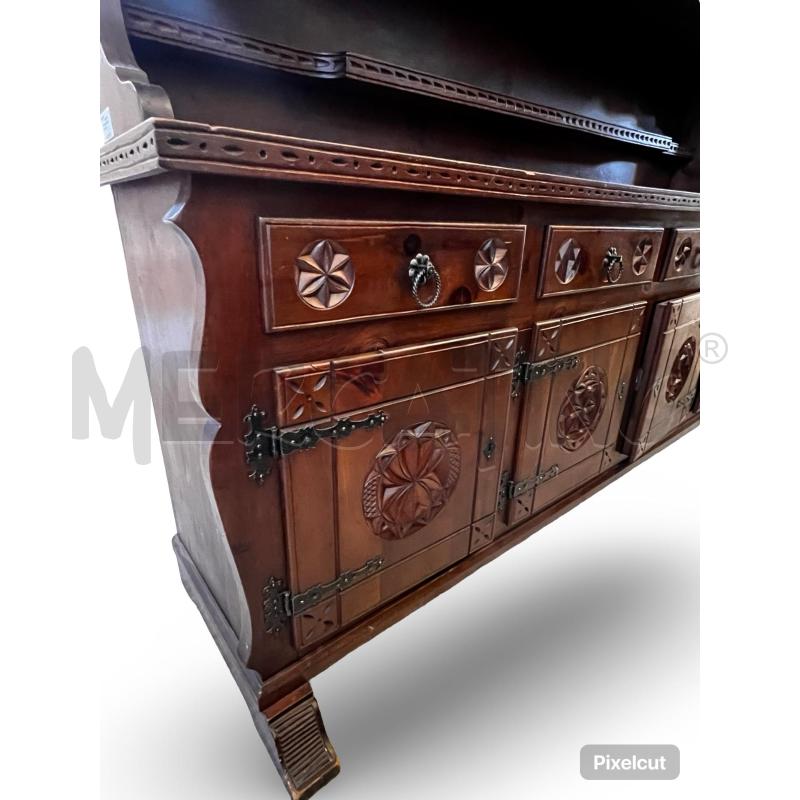 CREDENZA VAL VARAITA LEGNO SCURO | Mercatino dell'Usato Osasco 2