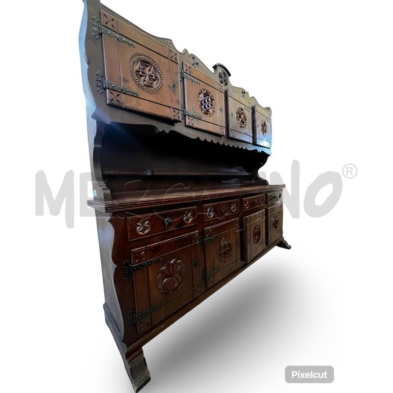 CREDENZA VAL VARAITA LEGNO SCURO | Mercatino dell'Usato Osasco 3