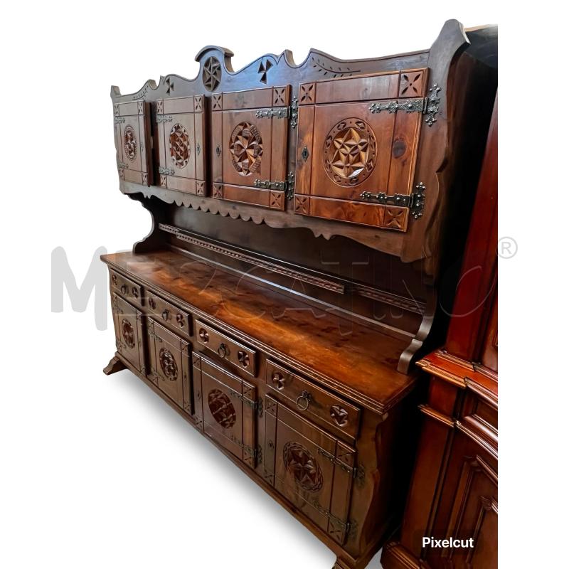 CREDENZA VAL VARAITA LEGNO SCURO | Mercatino dell'Usato Osasco 5