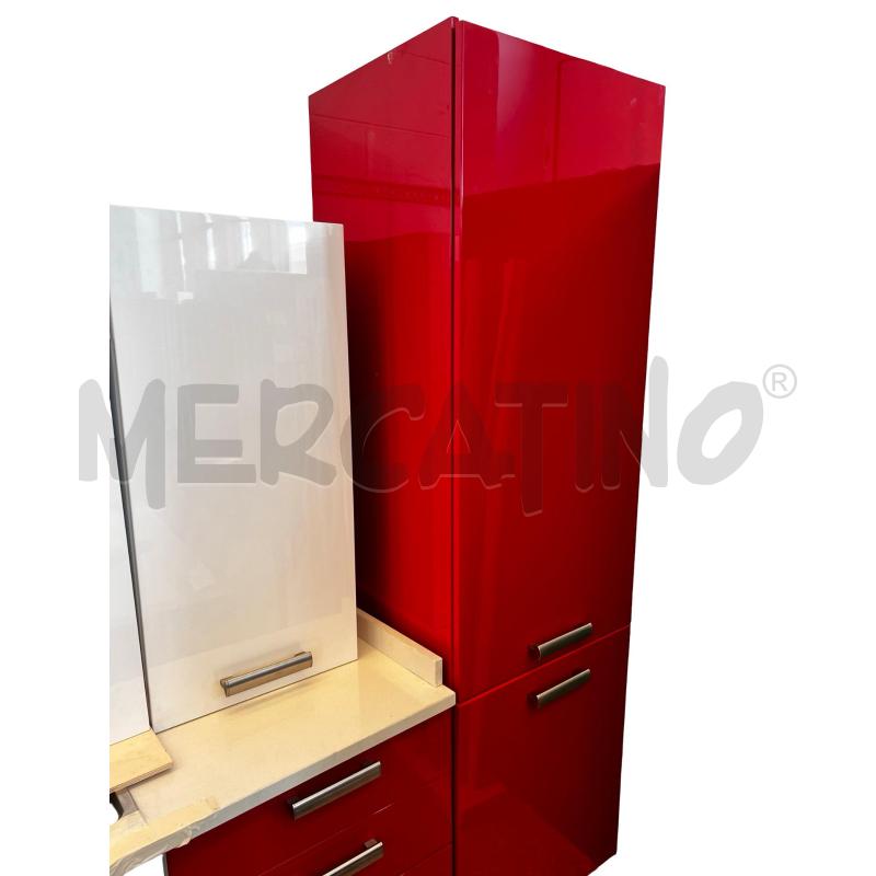 CUCINA MODERNA COPAT ROSSA E BIANCA CON LAVASTOVIGLIE  | Mercatino dell'Usato Osasco 2