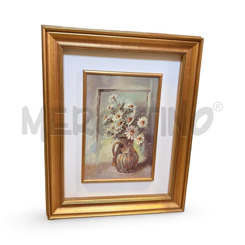 DIPINTO ANGELA VERNETTI 40X50 FLOREALE | Mercatino dell'Usato Osasco 1