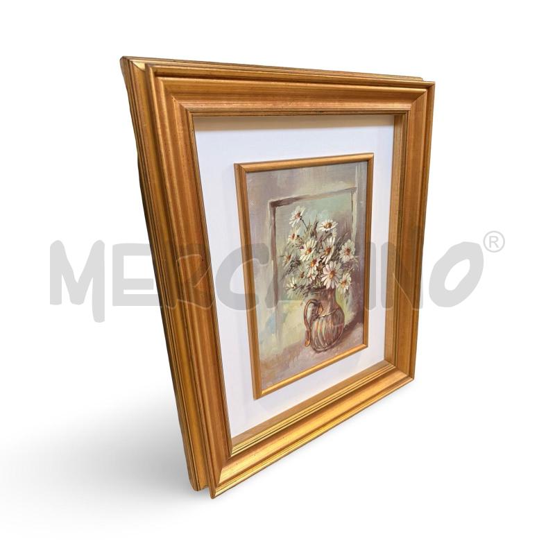 DIPINTO ANGELA VERNETTI 40X50 FLOREALE | Mercatino dell'Usato Osasco 2