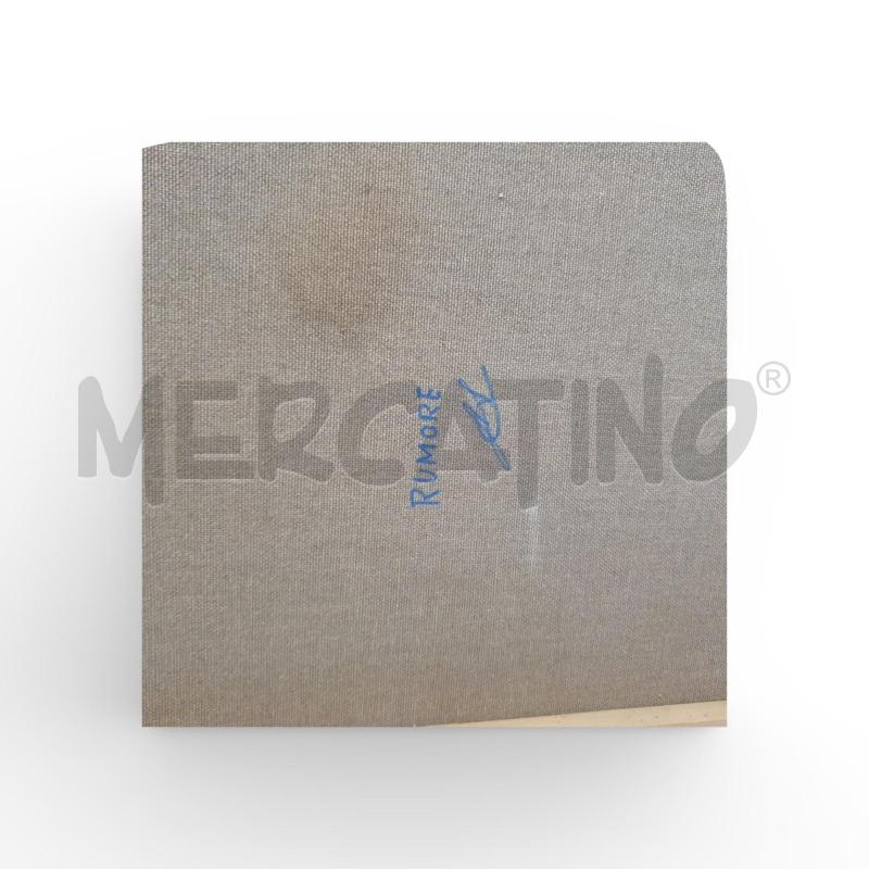DIPINTO ARTE CONTEMPORANEA RUMORE FIRMATO SCARFI 1-4-97 90X100 CM | Mercatino dell'Usato Osasco 3