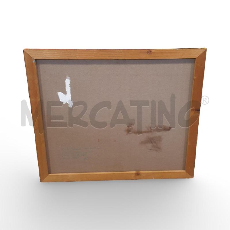 DIPINTO PASSATO DIMENTICATO ARTE CONTEMPORANEA SCARFI '87 70X80 CM | Mercatino dell'Usato Osasco 4