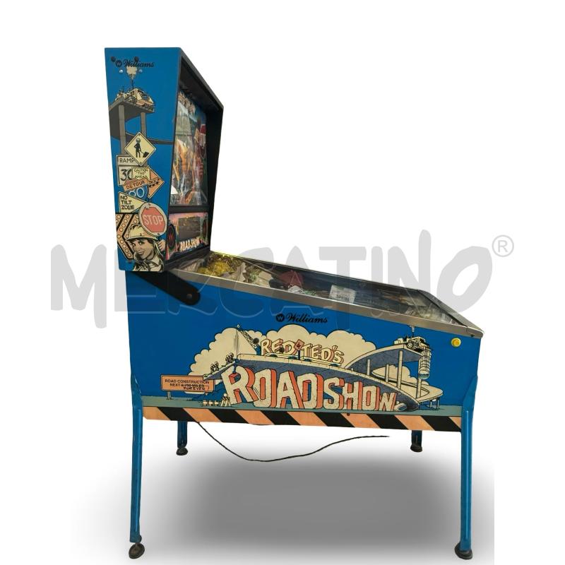 FLIPPER WIDEBODY WILLIAMS ELECTRONIC GAMES RED & TED'S ROAD SHOW 1994 | Mercatino dell'Usato Osasco 4