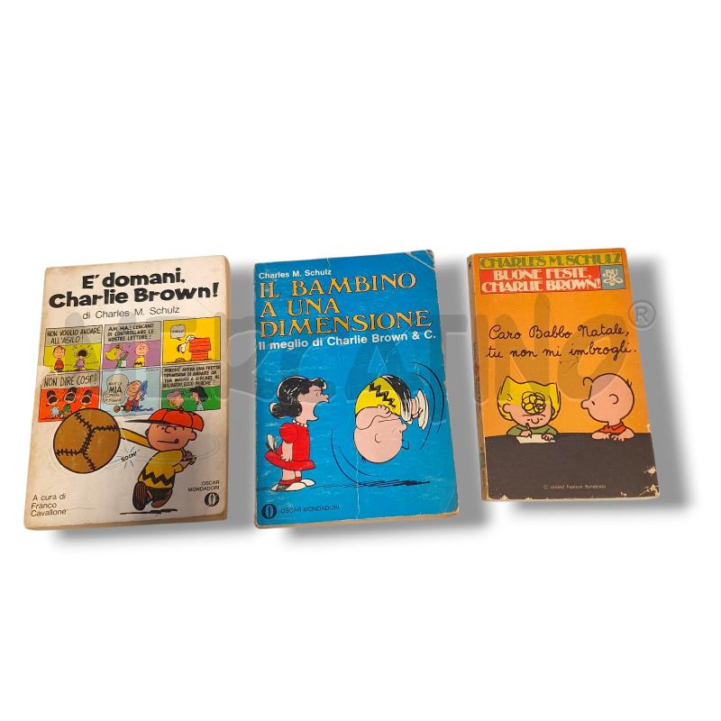 FUMETTI COLLEZIONE PZ. 3 CHARLIE BROWN ANNI 70 | Mercatino dell'Usato Osasco 1