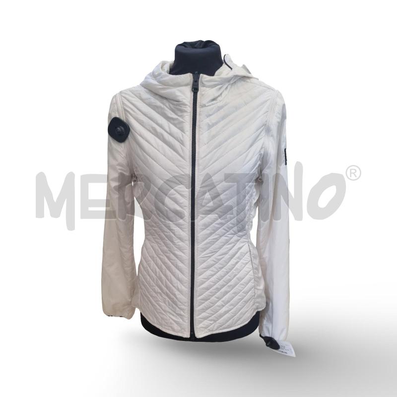 GIACCA DONNA 100 GR  REFRIGEWEAR MANICHE STACCABILI BIANCO CAPPUCCIO | Mercatino dell'Usato Osasco 1
