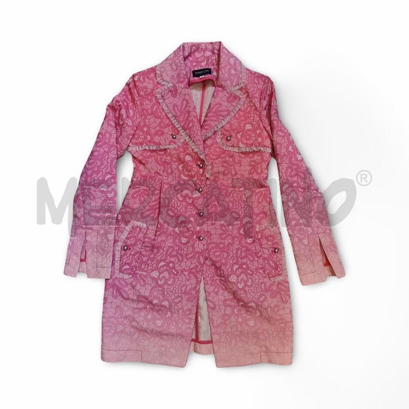 GIACCA DONNA PATRIZIA PEPE ROSA FIORATA IN RILIEVO  | Mercatino dell'Usato Osasco 1