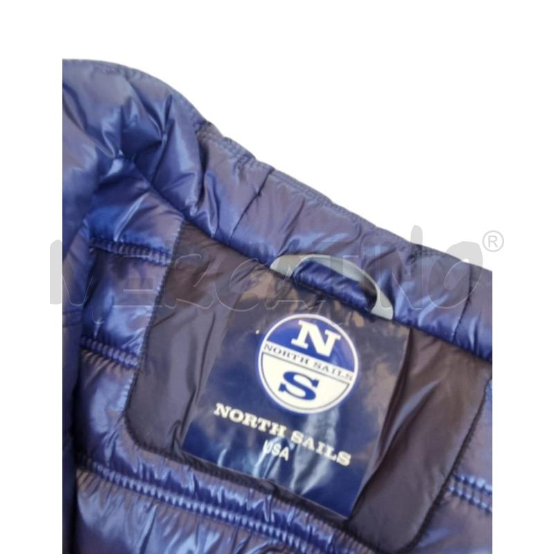 GIACCA UOMO 100 GRAMMI BLU CON CAPPUCCIO NORTH SAILS | Mercatino dell'Usato Osasco 4