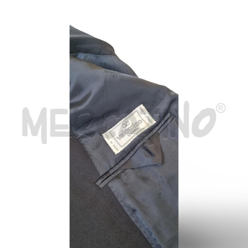 GIACCA UOMO ELEGANTE VALENTINO NERA 2 BOTTONI  | Mercatino dell'Usato Osasco 4
