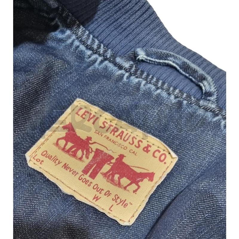 GIACCA UOMO JEANS LEVIS CHIUSURA A ZIP  | Mercatino dell'Usato Osasco 4