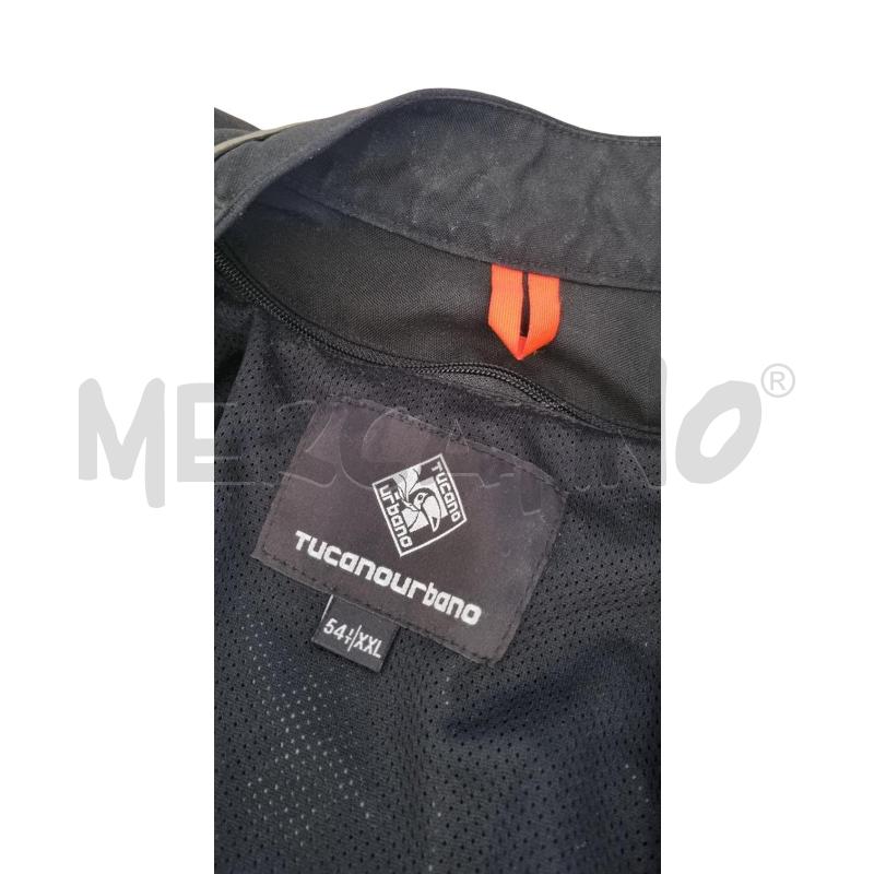 GIACCA UOMO MOTO NERA TUCANOURBANO + PROTEZIONE INTERNA  | Mercatino dell'Usato Osasco 4