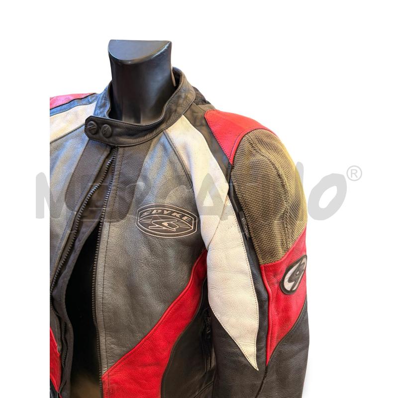 GIACCA UOMO MOTO SPYKE PELLE  | Mercatino dell'Usato Osasco 2