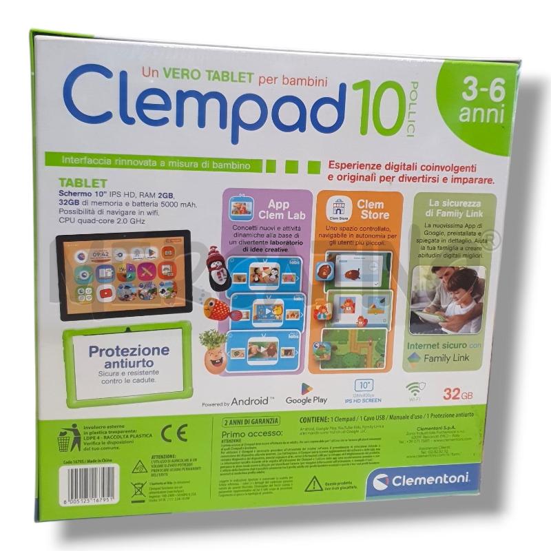 GIOCO CLEMPAD 10 POLLICI CLEMENTONI MAI APERTO IMBALLATO | Mercatino dell'Usato Osasco 2