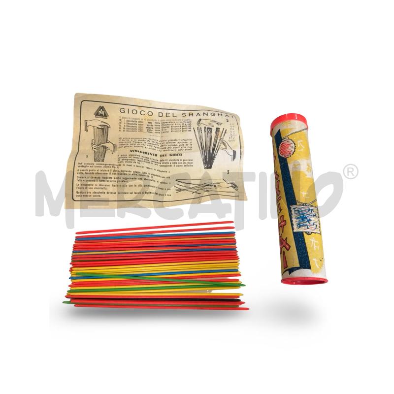 GIOCO DEL SHANGAI COMPLETO STECCHETTE + FOGLIO | Mercatino dell'Usato Osasco 1