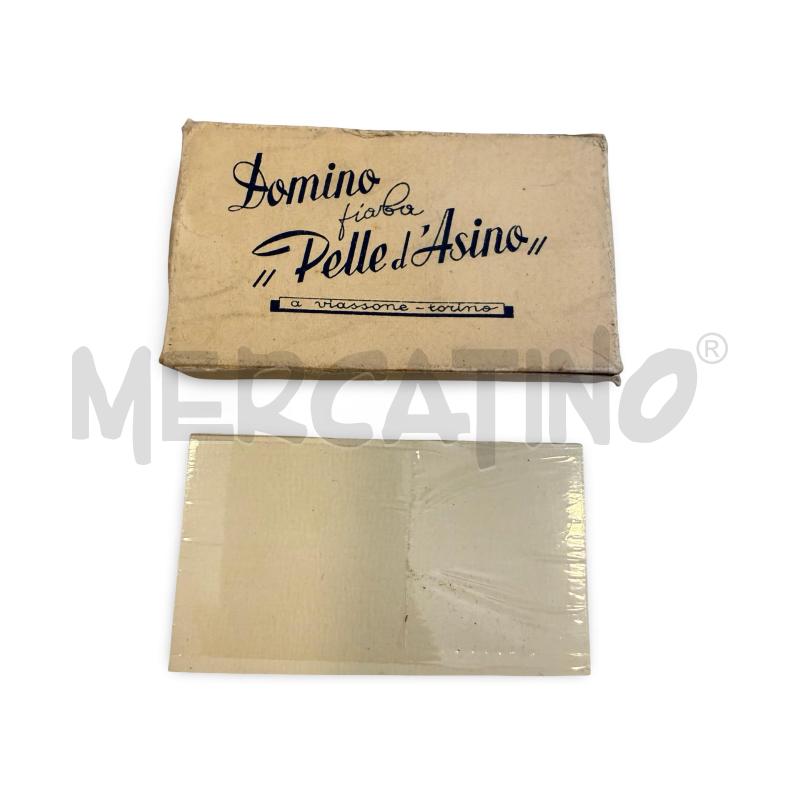 GIOCO DOMINO PELLE D'ASINO, SIGILLATO INTERNARMENTE  | Mercatino dell'Usato Osasco 2