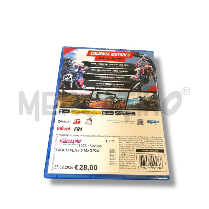 GIOCO PLAY 5 MXGP24 | Mercatino dell'Usato Osasco 3