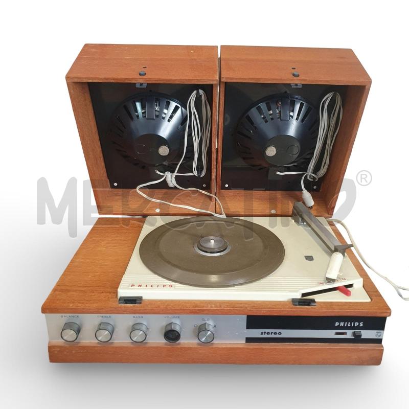 GIRADISCHI STEREO PHILIPS ANNI 60 AG5957 PUNTINA DA REVISIONARE  | Mercatino dell'Usato Osasco 4