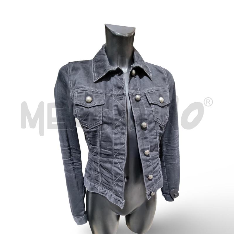 GIUBBOTTO DONNA JEANS NERO GUESS | Mercatino dell'Usato Osasco 1