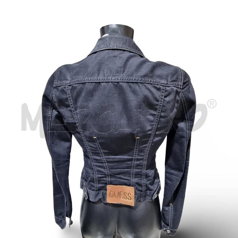GIUBBOTTO DONNA JEANS NERO GUESS | Mercatino dell'Usato Osasco 2