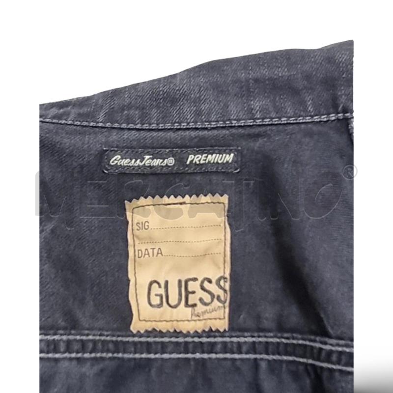 GIUBBOTTO DONNA JEANS NERO GUESS | Mercatino dell'Usato Osasco 3