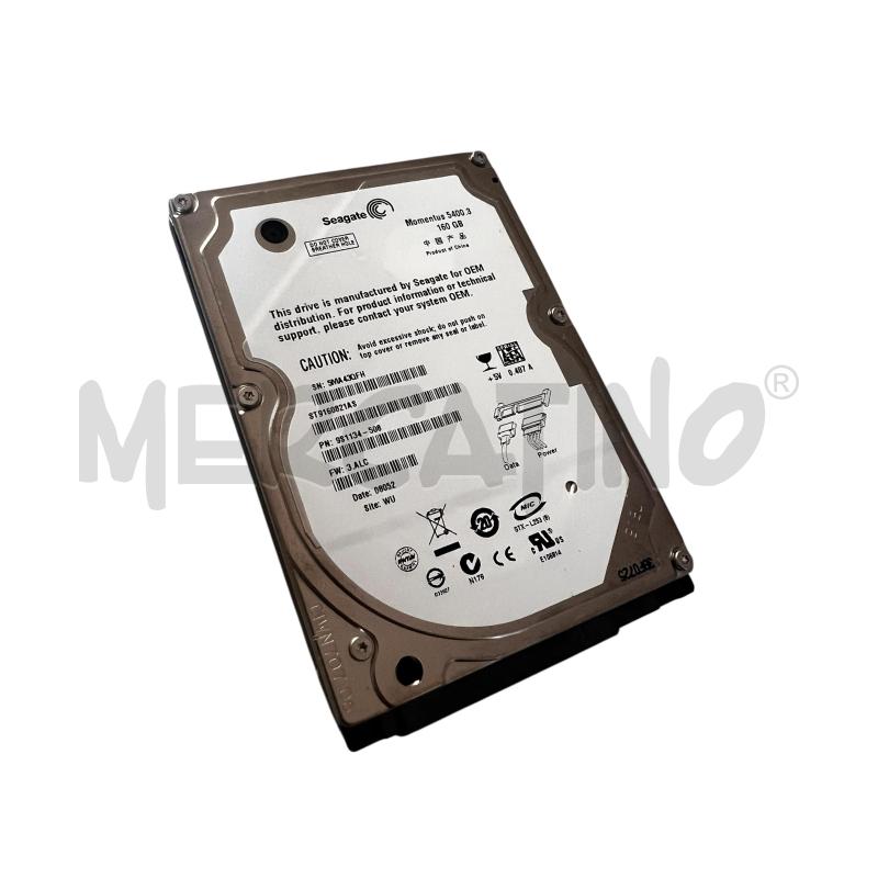 HARD DISK INTERNO SEAGATE 160 GB  | Mercatino dell'Usato Osasco 1