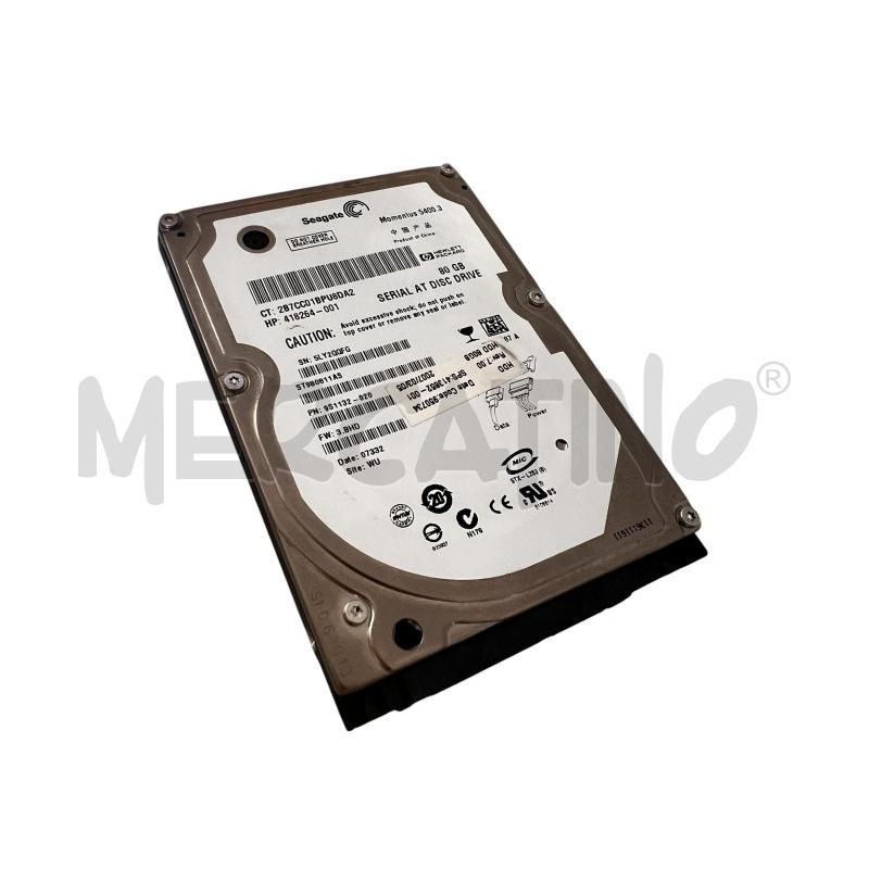 HARD DISK INTERNO SEAGATE 80 GB  | Mercatino dell'Usato Osasco 1
