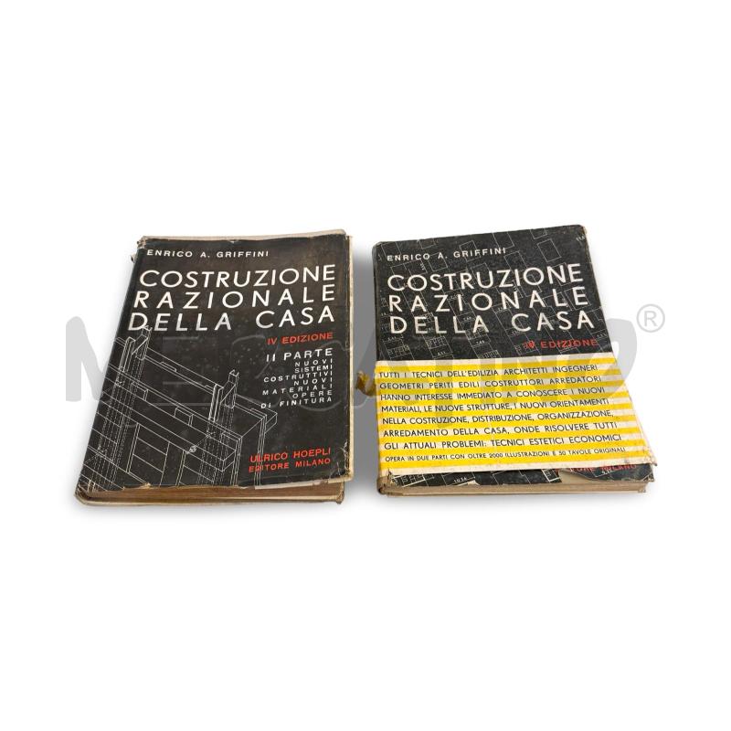 HOEPLI COSTRUZIONE RAZIONALE DELLA CASSA  2 PARTI 2 LIBRI  | Mercatino dell'Usato Osasco 1