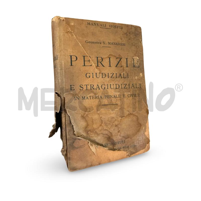 HOEPLI PERIZIE GIUDIZIALI PRIMI NOVECENTO | Mercatino dell'Usato Osasco 1