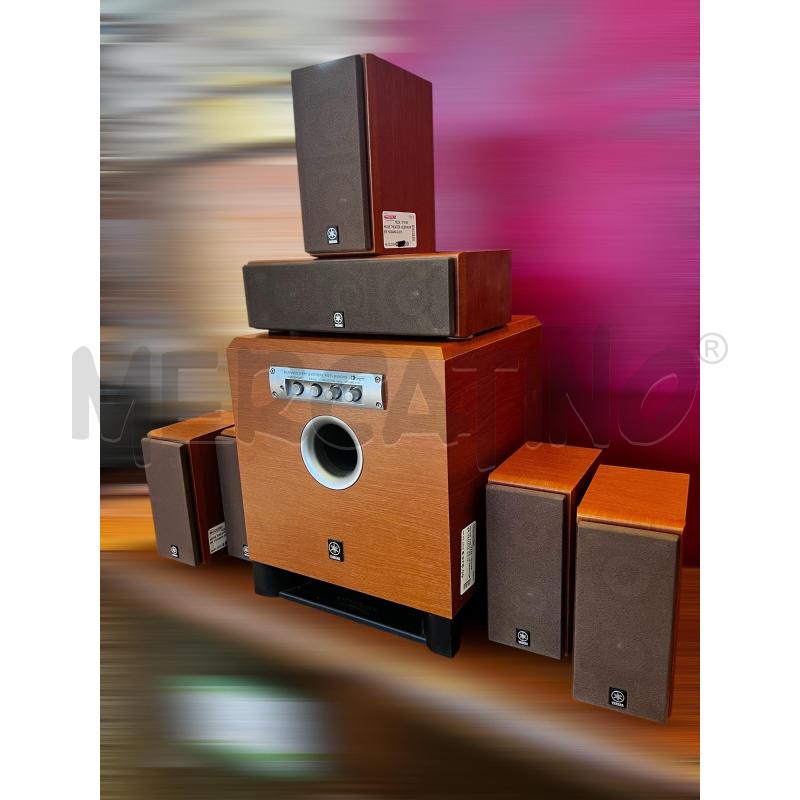 HOME THEATER +SUBWOOFER YAMAHA SW15 | Mercatino dell'Usato Osasco 1