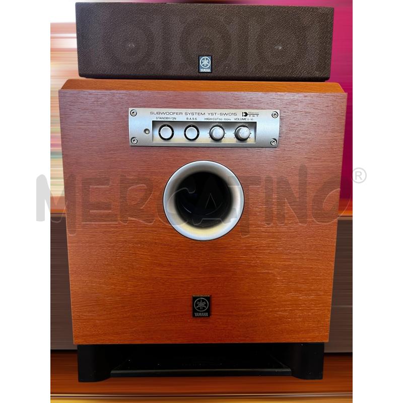HOME THEATER +SUBWOOFER YAMAHA SW15 | Mercatino dell'Usato Osasco 2