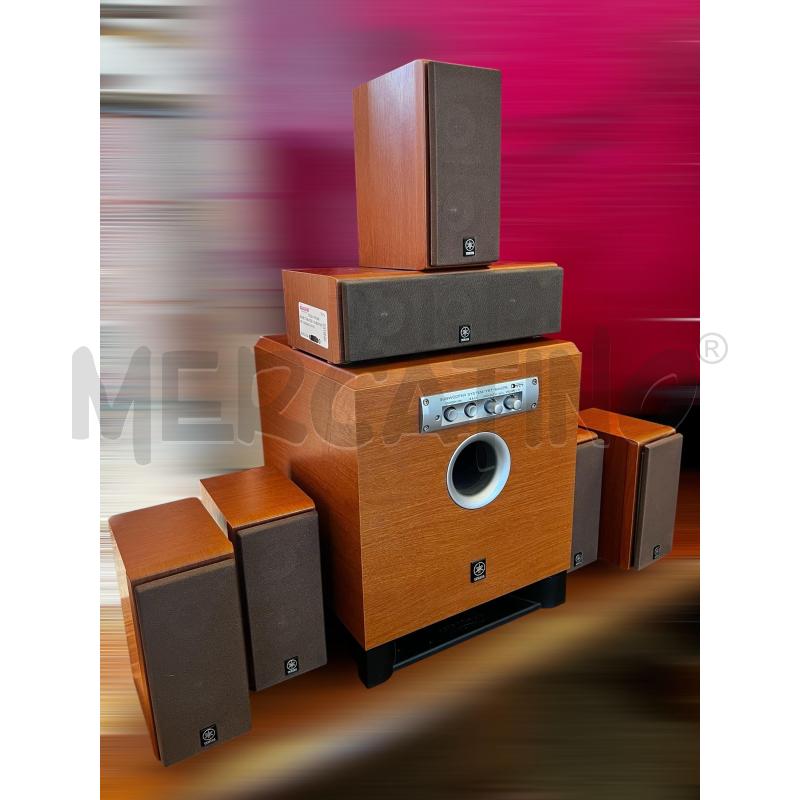 HOME THEATER +SUBWOOFER YAMAHA SW15 | Mercatino dell'Usato Osasco 3