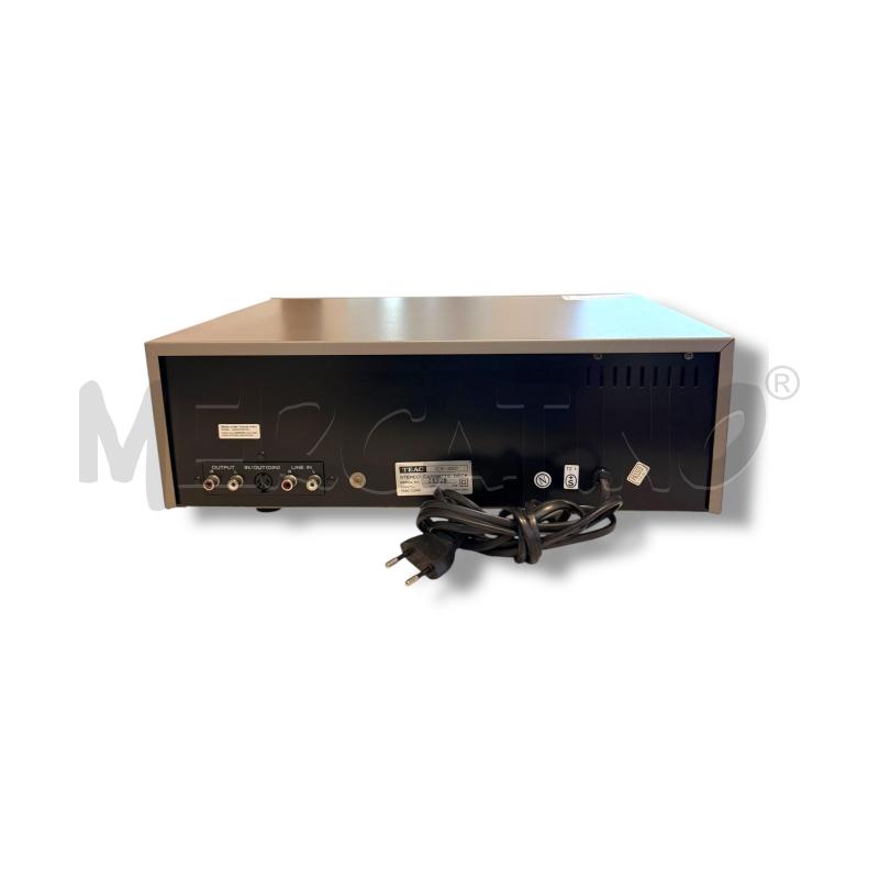 IMPIANTO HI-FI TECHNICS DOPPIA CASSETTA NERO | Mercatino dell'Usato Osasco 5