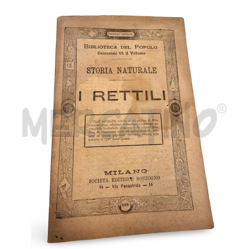 I RETTILI, ANNI 30  | Mercatino dell'Usato Osasco 1