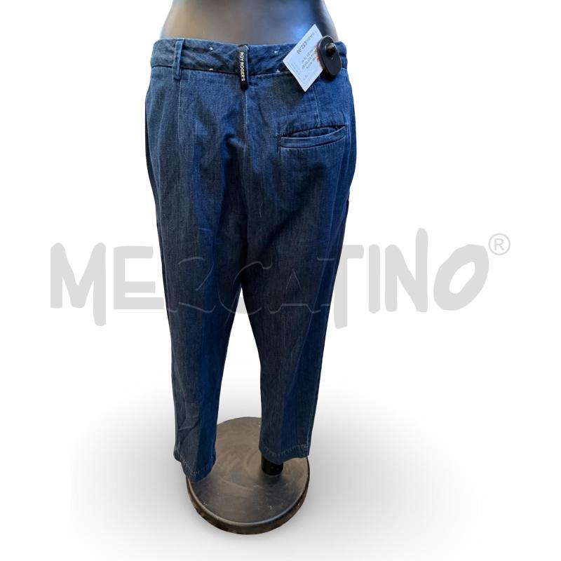 JEANS DONNA ROY ROGERS SCURO PINCES | Mercatino dell'Usato Osasco 3