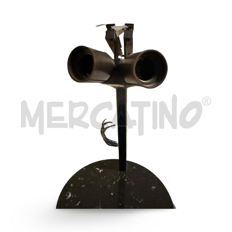 LAMPADA 0LUCE DA TAVOLO PERLA DI BRUNO GECCHELIN SENZA VETRO 1980 | Mercatino dell'Usato Osasco 4