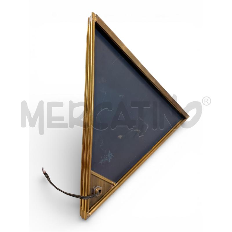 LAMPADA DA APPENDERE TRIANGOLARE OTTONE | Mercatino dell'Usato Osasco 3