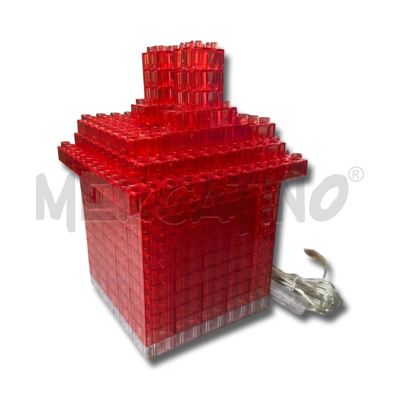 LAMPADA DESIGN KREATON MATTONCINI ACRILICI SISTEMA LEGO | Mercatino dell'Usato Osasco 1