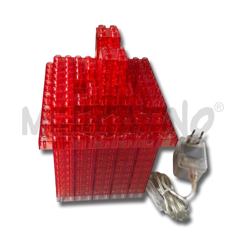 LAMPADA DESIGN KREATON MATTONCINI ACRILICI SISTEMA LEGO | Mercatino dell'Usato Osasco 2
