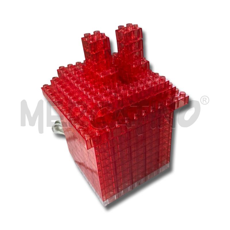 LAMPADA DESIGN KREATON MATTONCINI ACRILICI SISTEMA LEGO | Mercatino dell'Usato Osasco 3