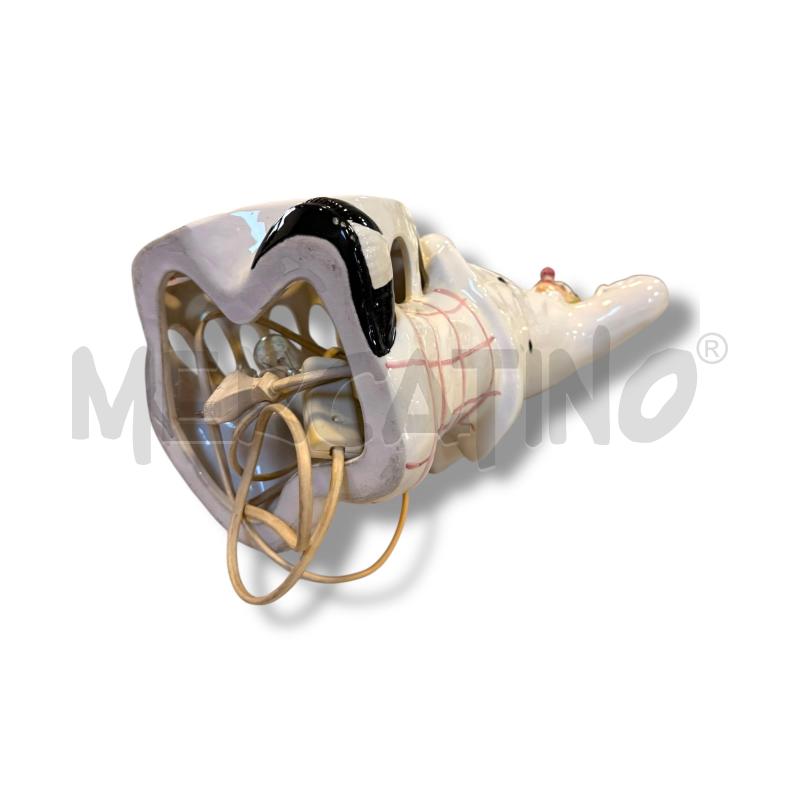LAMPADA IN CERAMICA PAGLIACCIO ALTEZZA 37 CM | Mercatino dell'Usato Osasco 5