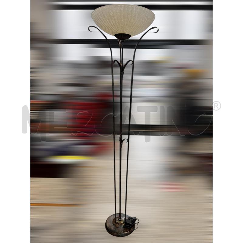 LAMPADA PIANTANA IN FERRO BATTUTO | Mercatino dell'Usato Osasco 1