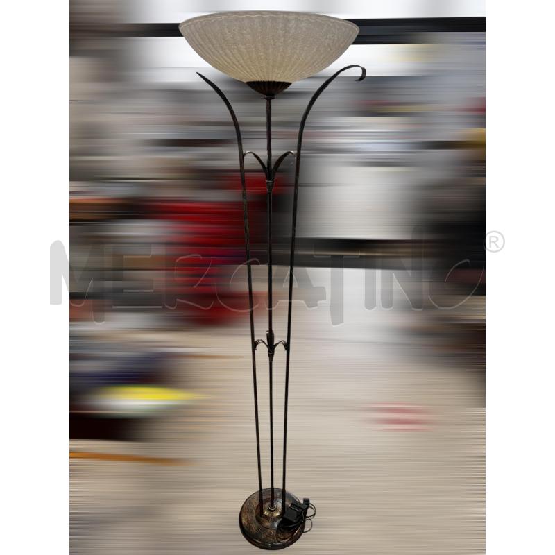 LAMPADA PIANTANA IN FERRO BATTUTO | Mercatino dell'Usato Osasco 2