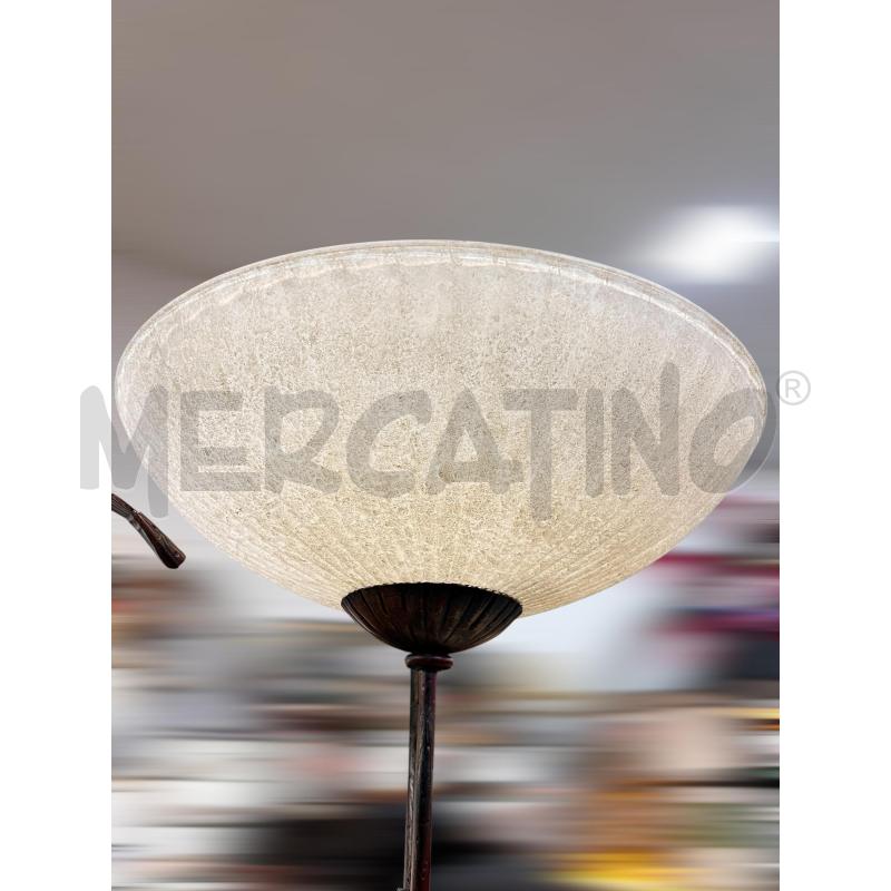 LAMPADA PIANTANA IN FERRO BATTUTO | Mercatino dell'Usato Osasco 5