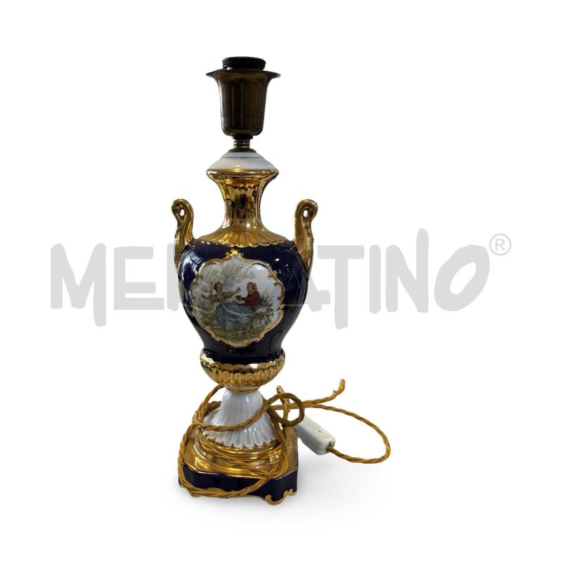 LAMPADA TIPO LUSSO ITALIA BLU DORATA  | Mercatino dell'Usato Osasco 1