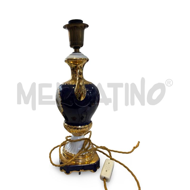 LAMPADA TIPO LUSSO ITALIA BLU DORATA  | Mercatino dell'Usato Osasco 2