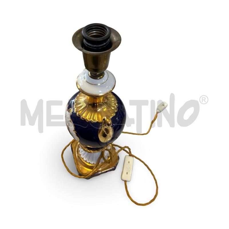 LAMPADA TIPO LUSSO ITALIA BLU DORATA  | Mercatino dell'Usato Osasco 3