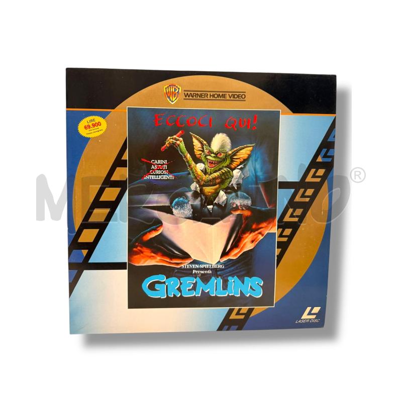 LASER DISC GREMLINS WARNER BROS 1991 | Mercatino dell'Usato Osasco 1